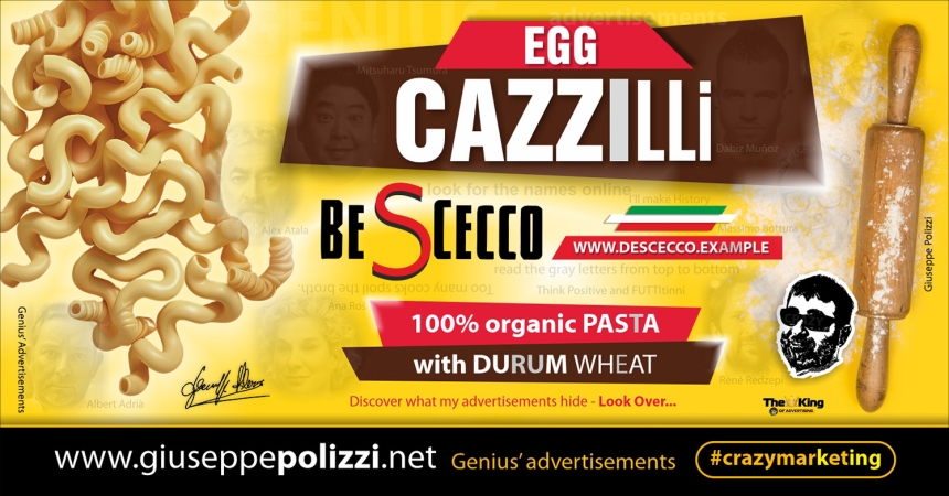 giuseppe polizzia advertising egg cazzilli Crazy Marketing  2024