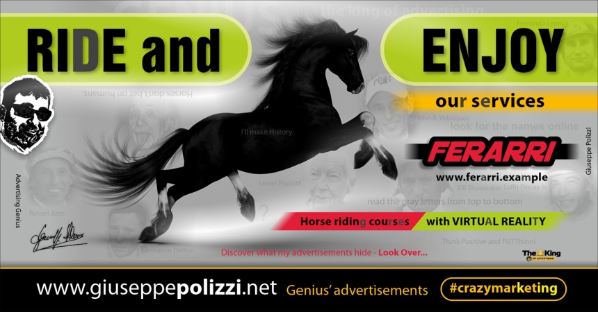 giuseppe polizzi ride and enjoy crazy Marketing genius 2023