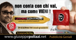 Giuseppe Polizzi Crazymarketing Conta come Vieni pubblicità geniali  