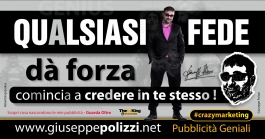 giuseppe polizzi aforismi Qualsiasi Fede crazy marketing genius  2017