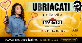 giuseppe polizzi  genio pubblicità ubriacati crazy Marketing genius  2023